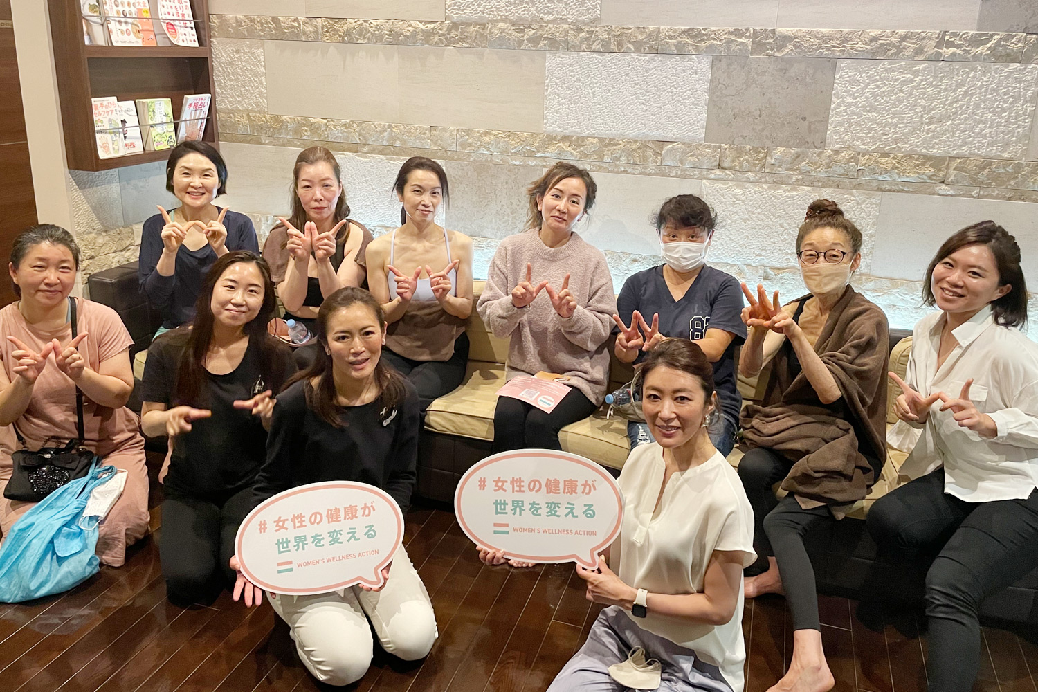Women’s Wellness Action Shibuya セミナーの実施 @BALI STONE HOT YOGA ALLURE